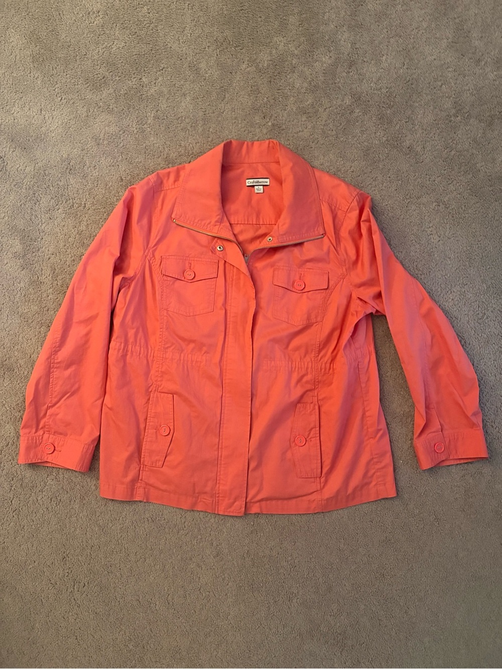 croft & barrow Coral Utility Jacket - Women's